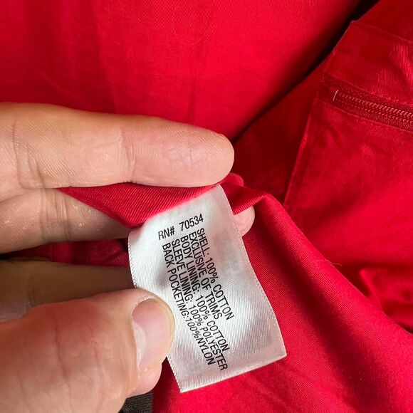 Orvis Men's Heritage Field Coat Brown Barn Wax Jacket Size L - Picture 8 of 8